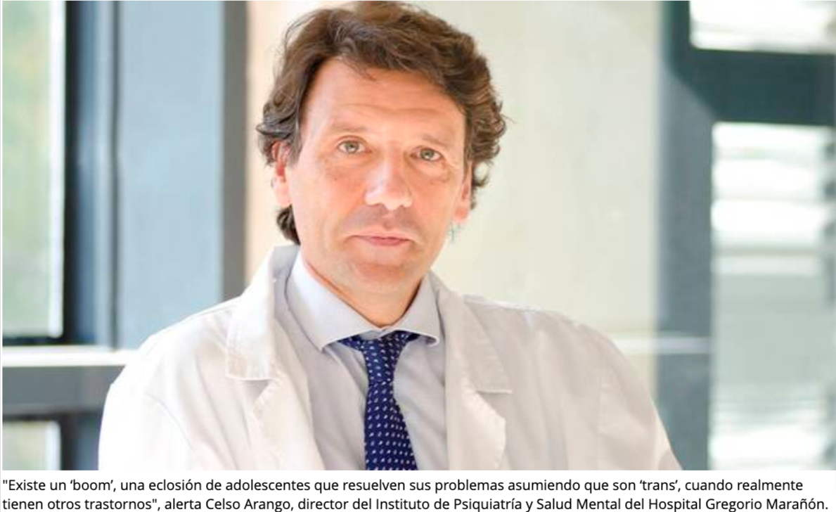 Se creen «trans» algunos jóvenes, pero en realidad padecen otros ...