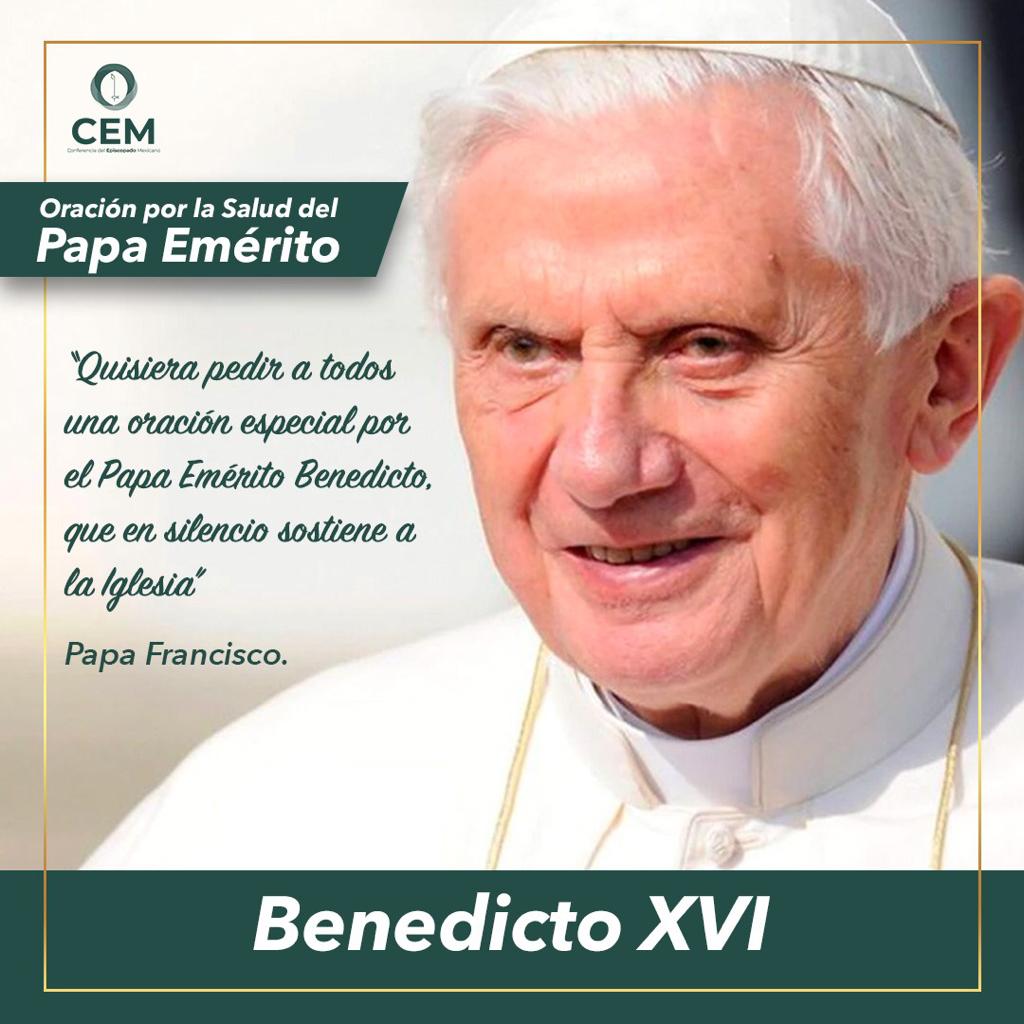 Vida de Benedicto XVI, “verdadero testimonio del amor a Dios”: Obispos ...