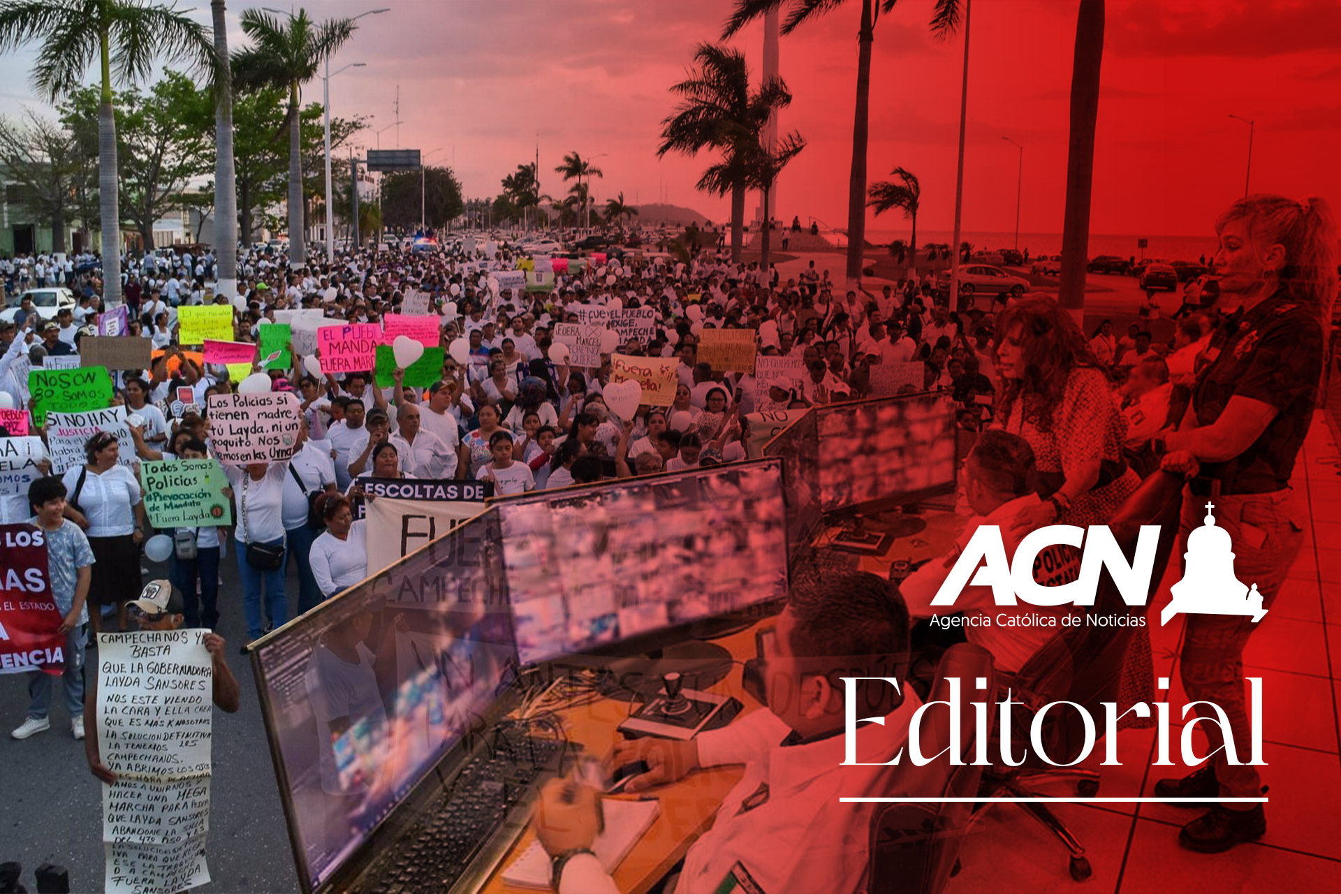 Campeche, intimidación y espionaje